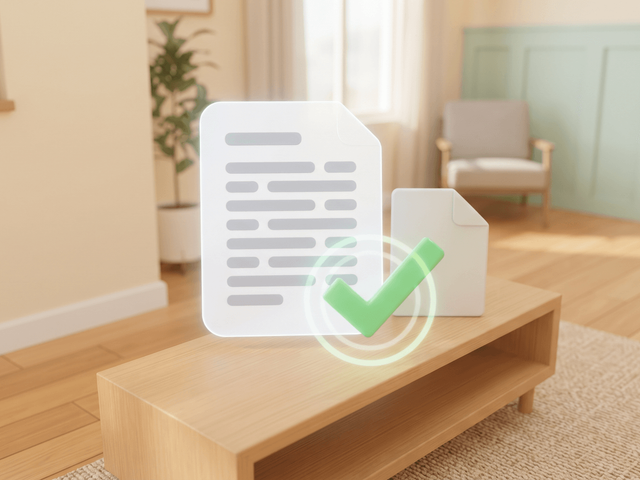 A file next to a checksum document with a green tick, confirming the download is intact